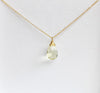 Necklace Yazmin - Lemon Topaz  (N197)