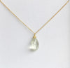 Necklace Yazmin - Green Amethyst  (N197)