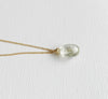 Necklace Yazmin - Green Amethyst  (N197)