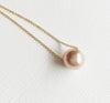 Necklace Kea - Pink Edison pearl  (N199)
