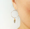 Earrings Zoe - labradorite (E271)