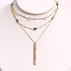 Necklace MELIA - 5mm bar (N426)