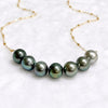 Necklace TEHINA - Tahitian pearls (N423)