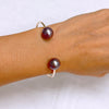 Cuff ADORA - lavender Edison pearls (B573)