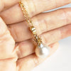 Pineapple pearl necklace - south sea pearl (N311)