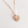 Monstera necklace (N285)