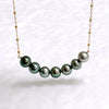 Necklace TEHINA - Tahitian pearls (N423)