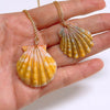 Sunrise shell necklace ( 1” shell)