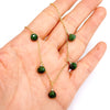 Necklace IVANAH - emerald (N389)