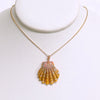 Sunrise shell necklace ( 1” shell)