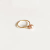 Ring ELVANI- pink pearl (R176)