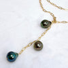 Necklace YOZA - Tahitian pearls (N416)