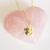 Cherry blossom charm necklace (N323)