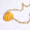 Sunrise shell choker - large shell (1-1.25”)