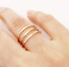 Ring Sharla - triple wraps ring (R155)