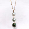 Necklace RAYE - Tahitian pearls (N403)