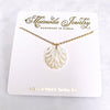 Mother of pearl necklace (N394)