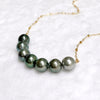 Necklace TEHINA - Tahitian pearls (N423)