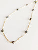 Necklace NORI - Keshi tahitian pearls (N282)