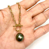 Necklace ARIELLA  - Tahitian pearl (N337)