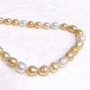 Necklace Jacqueline- gold south sea pearls (N360)