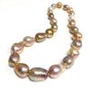 Necklace JACQUELINE - Baroque Edison pearls necklace (N354)