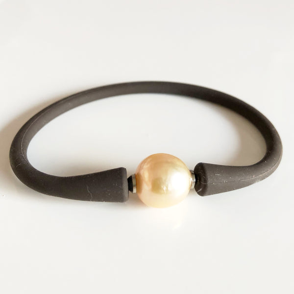 タヒチアンパール　バングル　Maimoda Jewelry タヒチアンパール Heirloom シルバー バングル☆Maimoda Jewelry