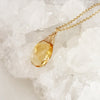 Citrine jewelry set (S107)