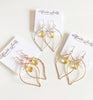 Earrings DOREE- Citrine (E446)