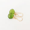 Earrings Kala - Peridot quartz (E307)