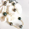 Necklace LEILANI - tahitian pearls (N275)