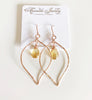 Earrings DOREE- Citrine (E446)