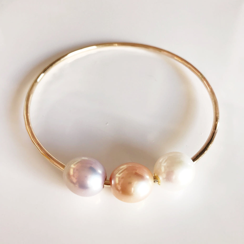 Bangle PAIGE - Edison pearls (B350)