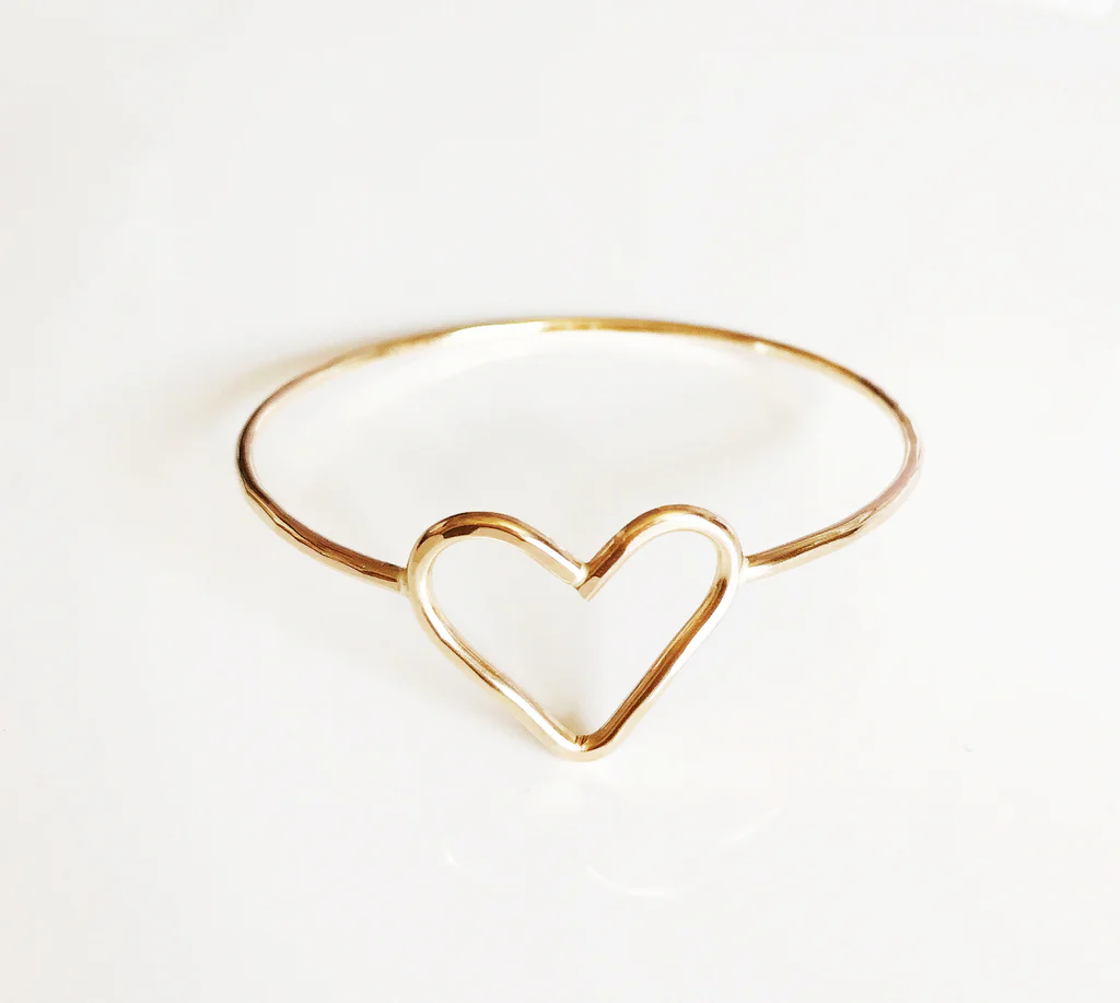 Bangle Elsa - baby heart bangle (B301)