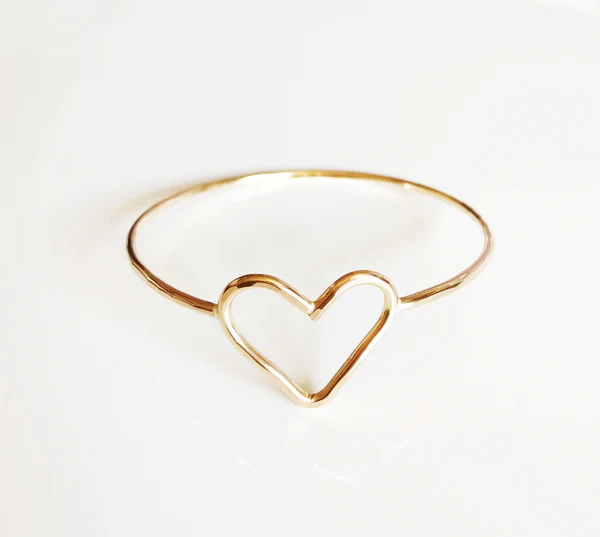 Bangle Elsa - baby heart bangle (B301)