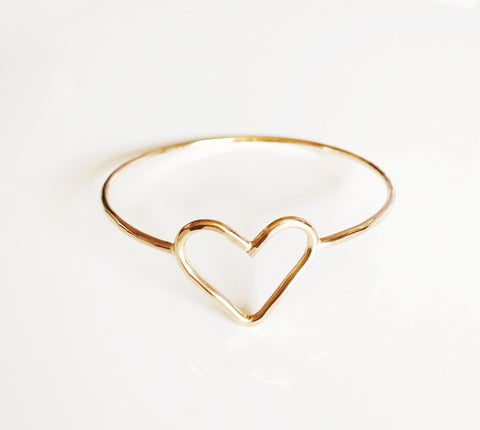 Bangle Elsa - baby heart bangle (B301)