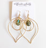 Earrings Chloe- Lapis Lazuli (E269)