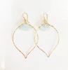 Earrings Malie - aquamarine  (E194)