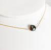 Necklace KEELY - Keshi tahitian pearl (N255)