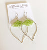 Earrings WREN - Peridot (E432)