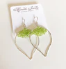 Earrings WREN - Peridot (E432)