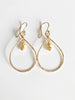 Earrings HANA - pineapple (E537)