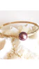 Bangle ALII - lavender Edison pearl (B343)