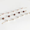 Bracelet LEILANI - chocolate pearls (B307)