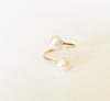 Ring Leia - white pearls (R152)