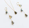 Earrings Adele - labradorite (E267)