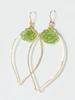 Earrings Malie - Peridot (E115)