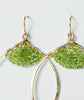 Earrings Malie - Peridot (E115)