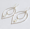 Earrings Yoshiko - moonstone (E133)