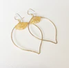 Earrings Malie - citrine (E201)